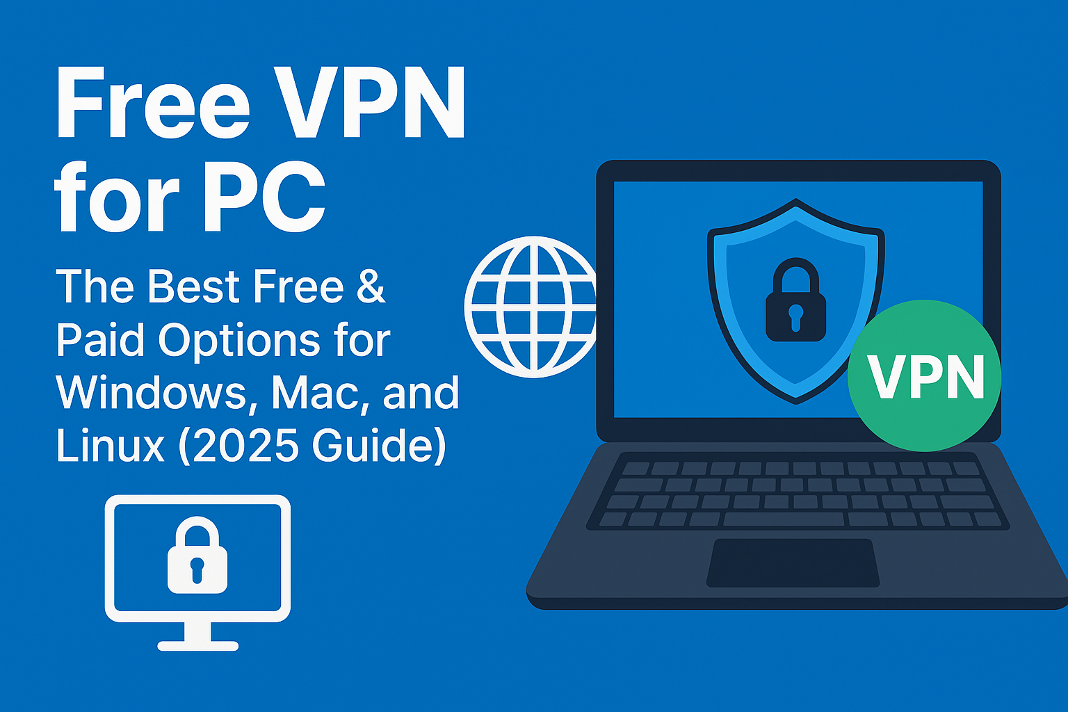 Free VPN for PC: The Best Free & Paid Options for Windows, Mac, and Linux (2025 Guide)